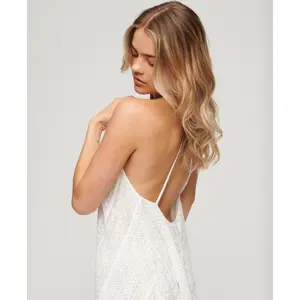 Women's lace midi-length dress Superdry image-6