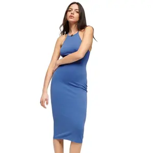 Vestido modelador de comprimento médio em jersey com t-back para mulher Superdry image-0