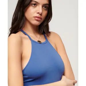Vestido modelador de comprimento médio em jersey com t-back para mulher Superdry image-3