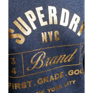 Robe sweat en jersey à logo métallisé femme Superdry Luxe image-4