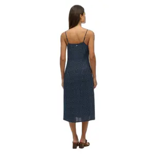 Vestido caraco midi con botones estampado para mujer Superdry image-2