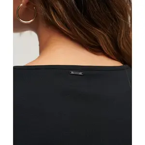 Short dress with flared sleeves for women Superdry image-3