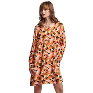Robe courte imprimée dos ouvert femme Superdry image-1