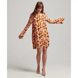 Robe courte imprimée dos ouvert femme Superdry image-2