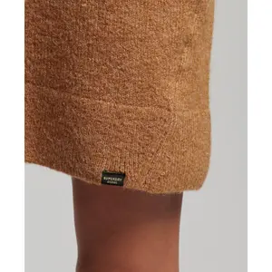 Women's v-neck knit sweater dress Superdry image-4