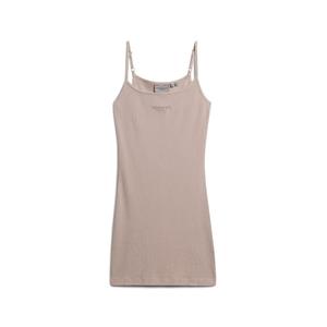 w8011596a-1pc-gestreifte-damen-tragerkleid-mit-stickerei-superdry-dunkelbeige-geflammt