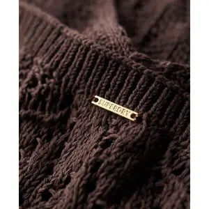 Vestido corto de ganchillo mujer Superdry image-6