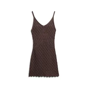 Vestido corto de ganchillo mujer Superdry image-0