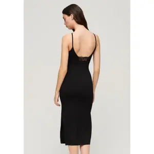 Robe mi-longue avec dos en dentelle femme Superdry image-2