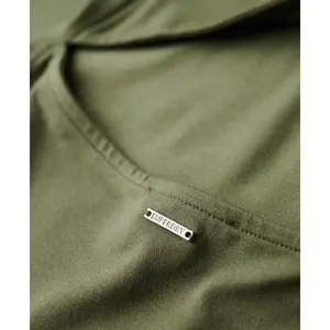 Dames midi-jurk met gedraaid rugpand van jersey Superdry image-6