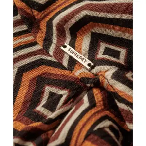 Vestido comprido de senhora com costas abertas Superdry image-4