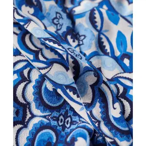 Lange jurk met stropdas op de rug Superdry image-4