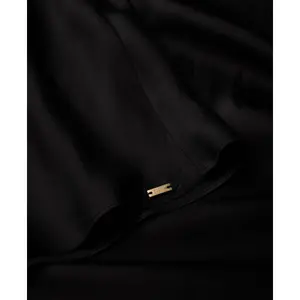 Vestido femenino de satén de largo medio con espalda nadadora Superdry image-5