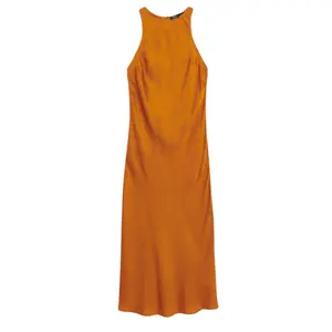 Knielanges Kleid aus Satin mit Schwimmerrücken, Damen Superdry image-0