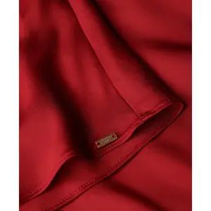 Robe mi-longue en satin à dos nageur femme Superdry image-2