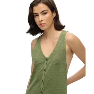 Abito da spiaggia midi in jersey donna Superdry image-4