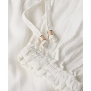 Short dress with long sleeves and ruffles Superdry Ibiza image-6