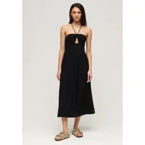 Vestido feminino de comprimento médio Superdry image-1