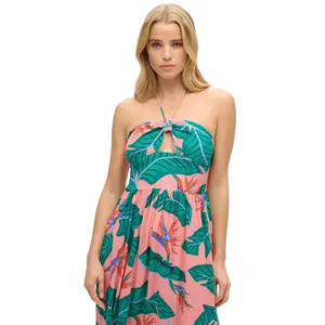 Robe midi à empiècements femme Superdry image-1