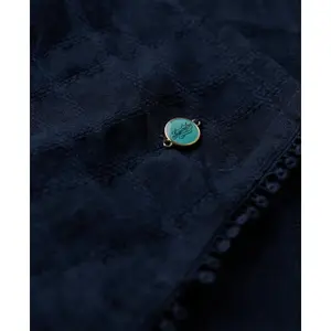 Długa koronkowa sukienka plażowa z odkrytymi plecami dla kobiet Superdry image-5