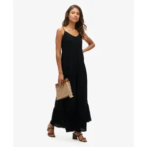 Robe de plage longue caraco femme Superdry image-2