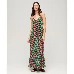 Robe de plage longue caraco femme Superdry image-1