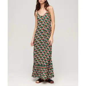 Robe de plage longue caraco femme Superdry image-2