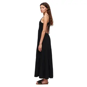 Long smocked cami dress for women Superdry image-2