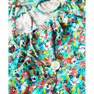 Long smocked cami dress for women Superdry image-5