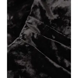 Women's velvet maxi dress Superdry image-5