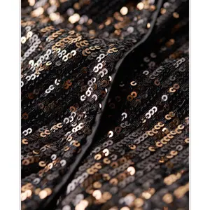 Vestido largo de lentejuelas Superdry image-4