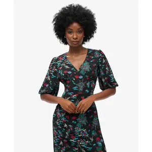 Przezroczysta sukienka midi damska Superdry image-4