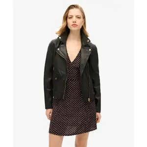 Women's printed fluid short dress Superdry image-5