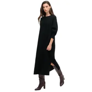 Robe pull mi-longue ample femme Superdry image-1