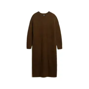 Abito a maglia midi ampia donna Superdry