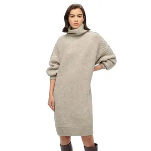 Thick ribbed knitted dress for women Superdry