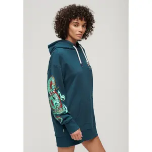 Women's hoodie dress Superdry CNY image-2