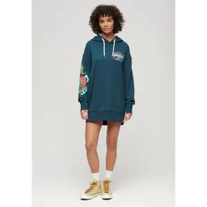 Women's hoodie dress Superdry CNY image-1