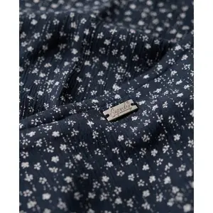 Vestido midi estampado com botões para mulher Superdry image-6