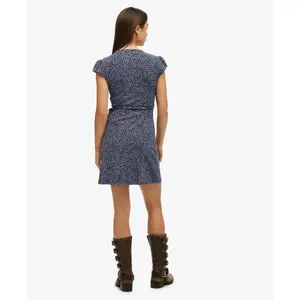 Wrap dress for women Superdry Athletic Essentials image-2