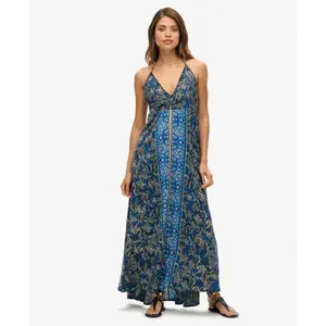 Abito lungo con stampa paisley donna Superdry St Tropez image-2