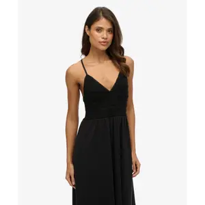 Vestido largo de jersey para mujer Superdry image-2