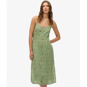 Vestido largo de jersey para mujer Superdry image-3