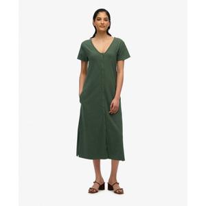 Robe mi-longue boutonnée femme Superdry image-1