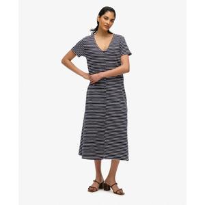 Robe femme Superdry Button Thru Jersey Midi image-2