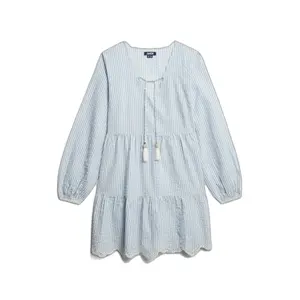 Multi-layered embroidered short dress for women Superdry image-0