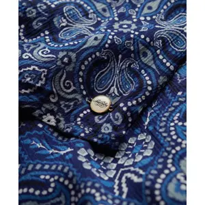 Printed mid-length wrap dress for women Superdry image-6