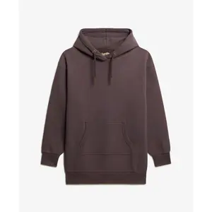 Robe sweat à capuche avec strass effet tatouage femme Superdry