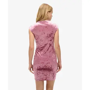 Velvet bodycon dress for women Superdry image-3