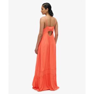 Vestido largo de camisola Superdry image-3